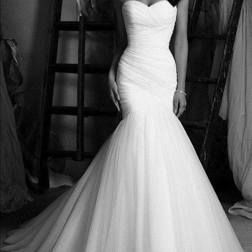 Beautiful mermaid wedding dress